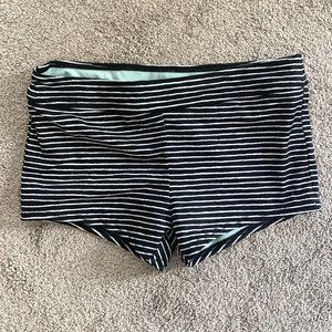 prAna swim bikini bottom shorts striped